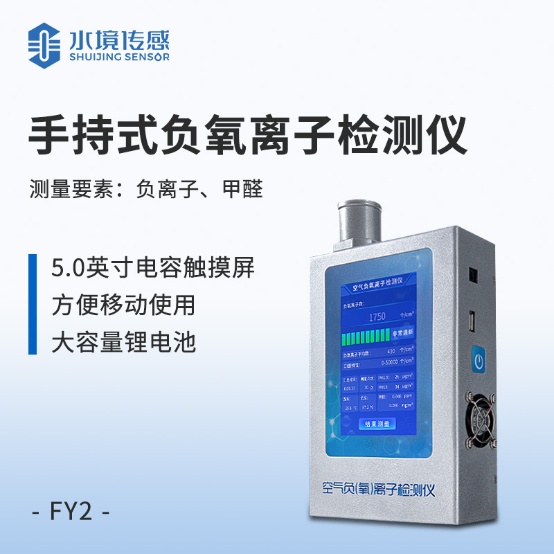 便攜式負(fù)氧離子甲醛檢測儀